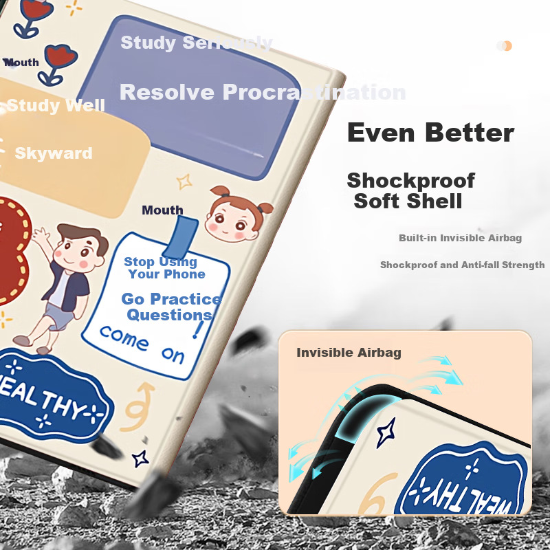 Suoying [With Free Tempered Glass Screen Protector] IPad 11/10 Case for 2025/22...