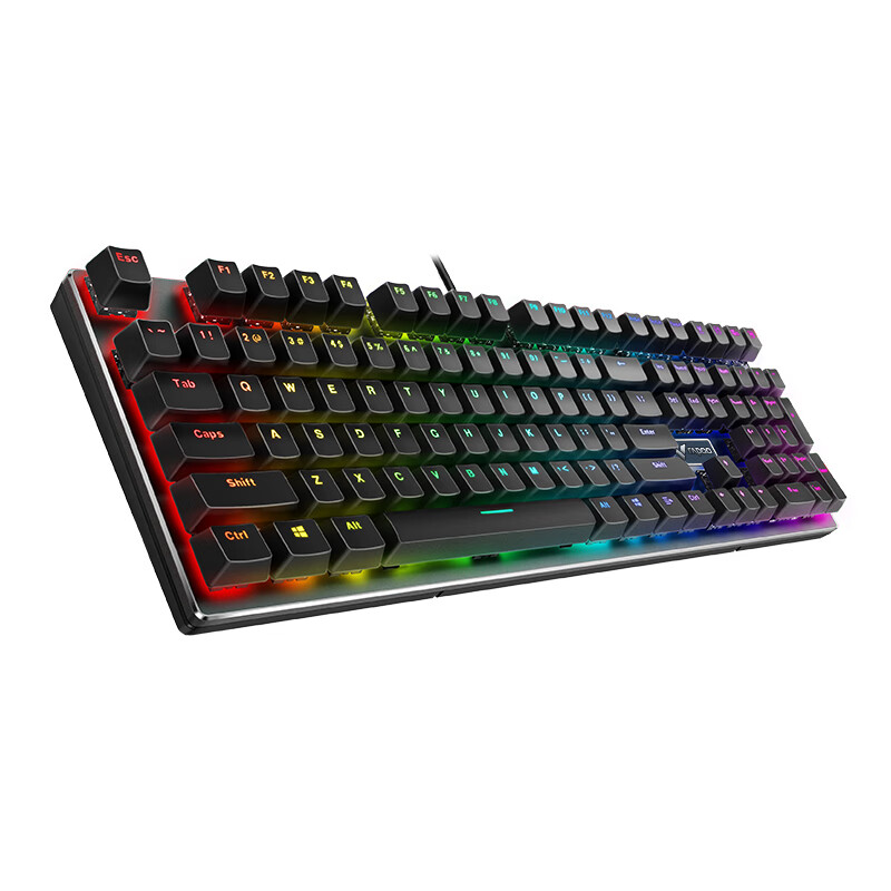 Rapoo V700RGB Alloy Edition Mechanical Keyboard, Wired Keyboard, Gaming Keyboard...