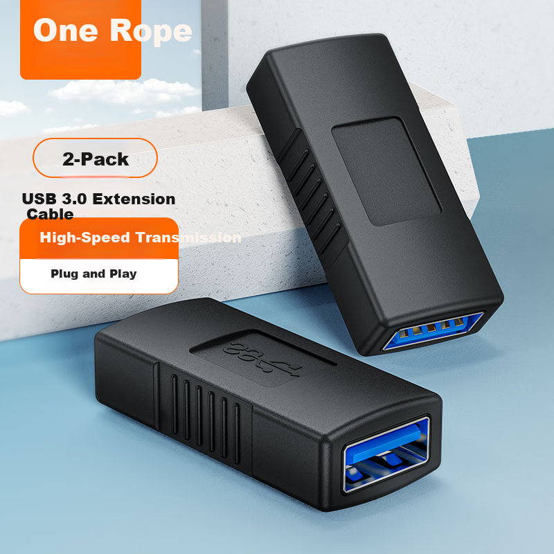 CABLE CREATION CC0943 USB Female to Female USB Female to Female Adapter Cable US...