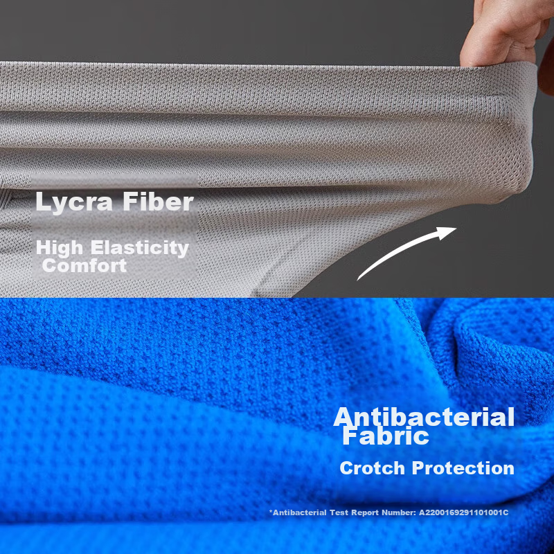 UTO Men's Sports Underwear, Quick-Drying, Antibacterial, Breathable, for Running...