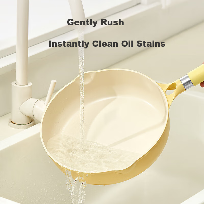 Jingzao Ceramic Non-stick Frying Pan for Eggs, Pancakes, Steaks, Breakfast, Gas...