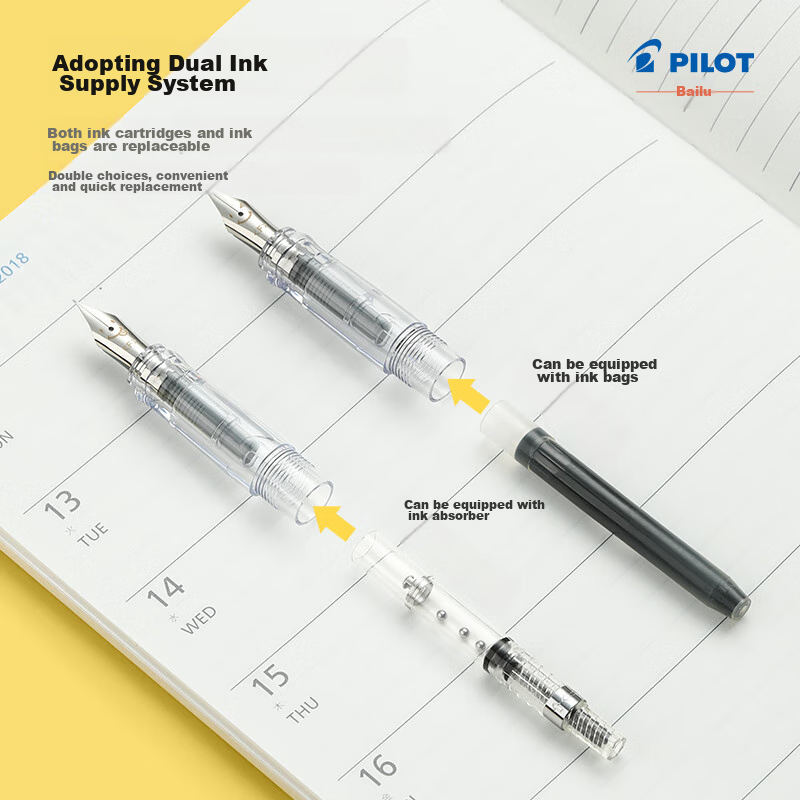 PILOT Smiley Face Fountain Pen for Third Grade Elementary Students, Graduation P...