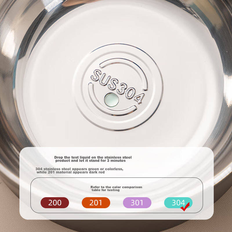 Guangyi 304 Stainless Steel Ramen Bowl, Large Capacity Small Size Lunch Box for Students And Office Workers, Black with Spoon And Chopsticks GY7347