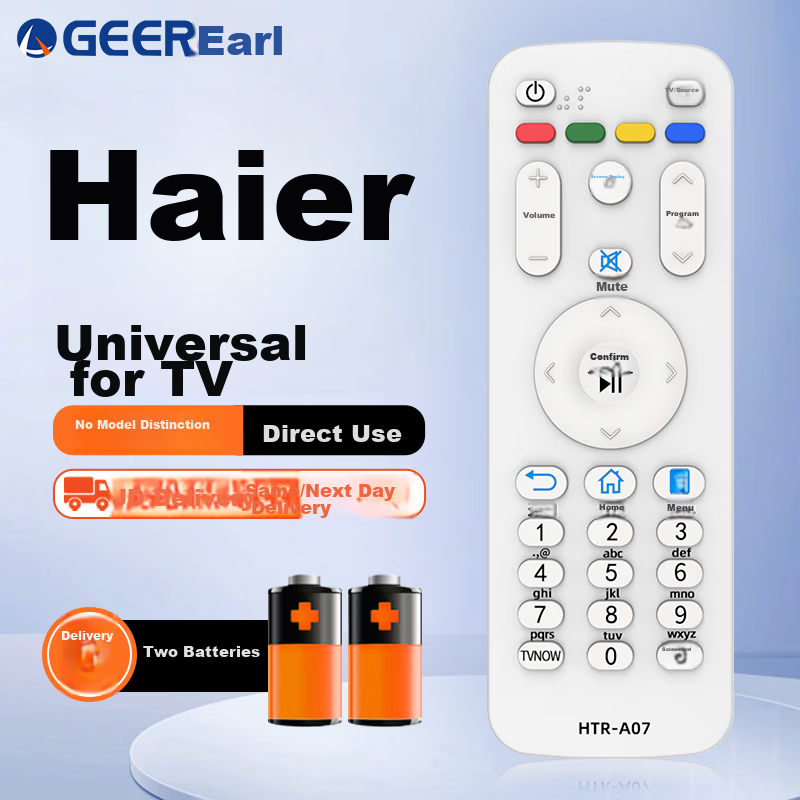 Gela Suitable for Haier TV Remote Control, Infrared Universal Model LE32/40A7100L, LE50/55A7100L