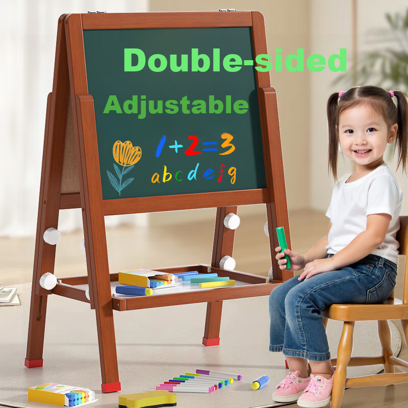 Fuhai'er Magnetic Double-sided Children's Drawing Board Toy 1 Kindergarten 3-6 Years Old Blackboard Household Bracket Type Teaching Writing Whiteboard