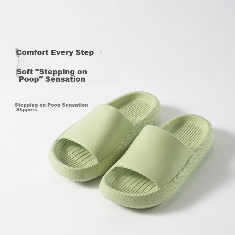 IQGD Unisex Slippers Anti-Slip Bathroom Shower Indoor Home E3002 Starry Night Black Size 40-41