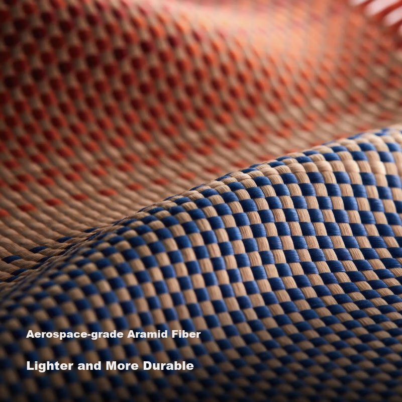 PITAKA Huawei X6 Phone Case Mate X6 Collector's Edition Kevlar Magnetic Fast Charging Ultra Thin Natural Woven Skin-like Bare Machine Feel Carbon Fiber Pattern Men and Women Protective Cover Sunset