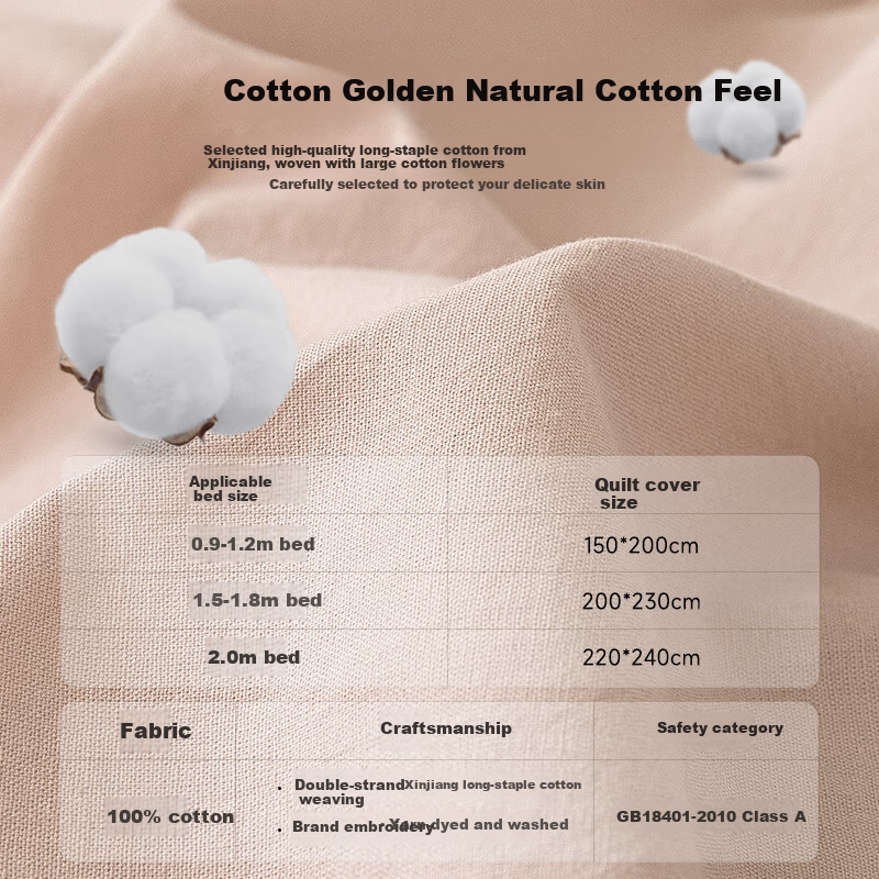 TEENIE WEENIE Teddy Bear Series Xinjiang Pure Cotton Duvet Cover Single 150x200 Student Dormitory Full Cotton Embroidered Quilt Cover Single Piece