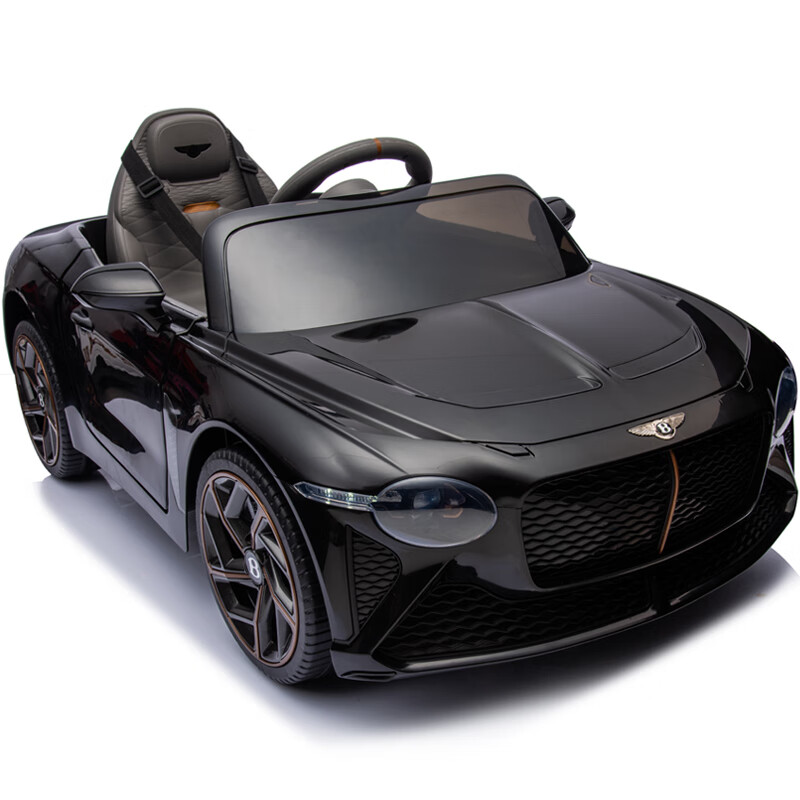 BeRica Bentley Licensed Kids Electric Ride On Car Remote Control Four Wheels Vehicle Baby Toddler Toy Car Rideable for Boys Girls Gift