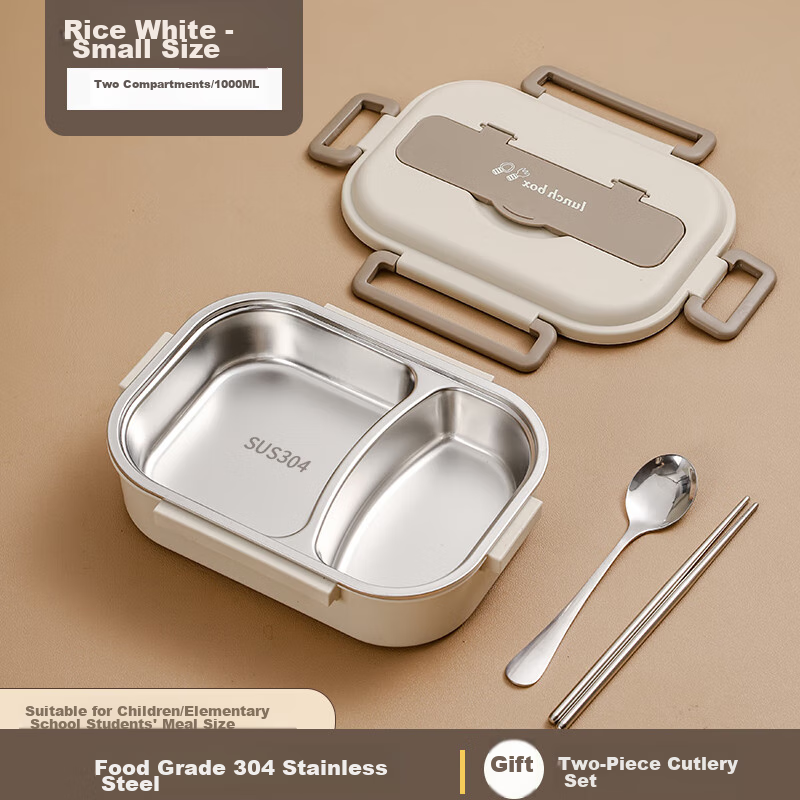 PINYU 304 Stainless Steel Lunch Box for High School, Middle School Students And Office Workers, Large Capacity Meal Container for Elementary School Students