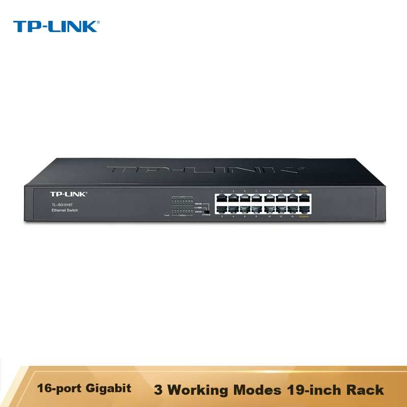 TP-LINK SG1016T, 16-Port Gigabit Switch, Unmanaged T Series
