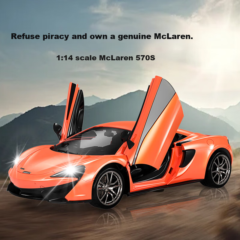 Pioneer 1:14 McLaren Licensed Remote Control Car 2.4G Wireless RC Toy Car Children's Toy Car New Version Birthday Gift
