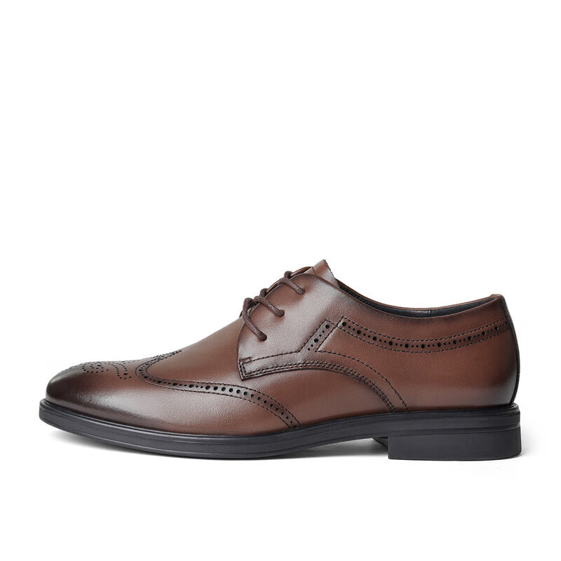 SENDA Men's Business Brogue Oxfords ZYC02CM4 Brown Brogue 40