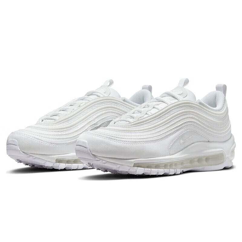 Nike Casual Shoes for Women, Classic Air Cushion AIR MAX 97 Sneakers, DH8016-100, White, Size 36.5