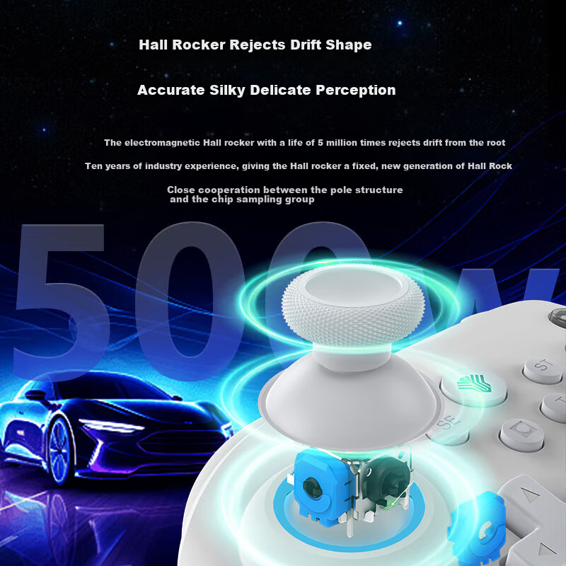 Yuyou Dawn Wireless Game Controller for Switch, PC, TV, Mobile Phone, Bluetooth Android Apple Steam Xbox Computer NS Dual Shadow Wonderland Monster Hunter: Wilderness