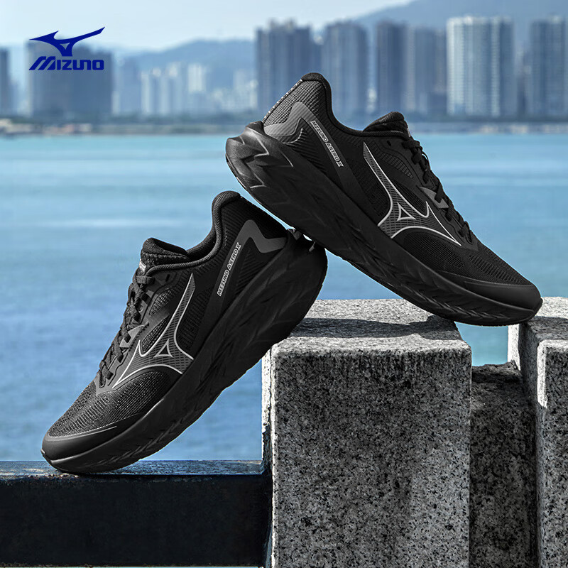 MIZUNO 25th Anniversary New ASTRO X Sports Running Shoes Men Women Thick-soled Cushioning Rebound Professional Athletic Jogging Shoes