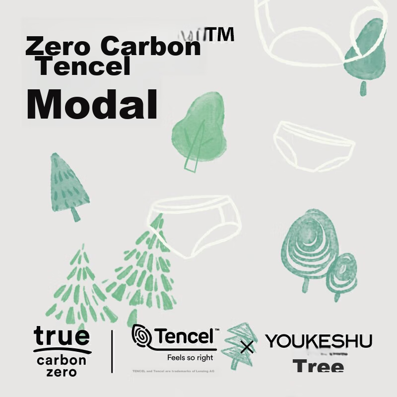 Youkeshu Women's Underwear, Modal Breathable Antibacterial Cotton Crotch, High-Elasticity Silky Smooth Skin-Friendly Japanese-Style Women's Triangle Briefs