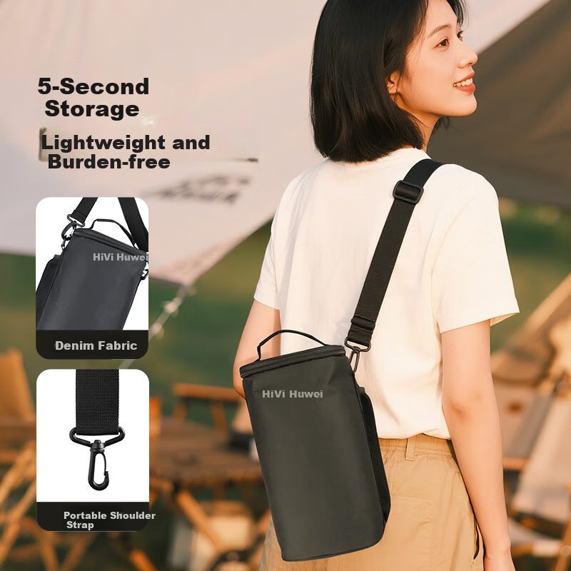 HiVi ML35 Wireless Bluetooth Speaker Outdoor Camping Portable Speaker Outdoor High Volume Portable Subwoofer Square Dance Karaoke with Microphone Home USB Music Player