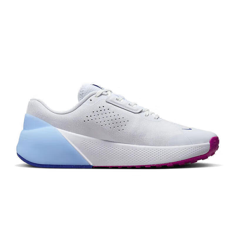Nike Men's TR 1 Cushioned Low-Top Casual Sneakers, DX9016-102/white Purple Blue, Size 41
