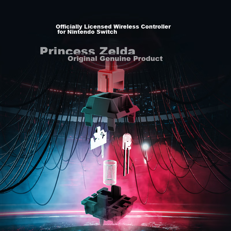 ThundeRobot Wired Gaming Mechanical Keyboard KG3089C Iridescent Edition, 89-Key Full Anti-Ghosting, Cool RGB Lighting, for Office And Home Use, PUBG, CS2, Valorant, Blue Switch