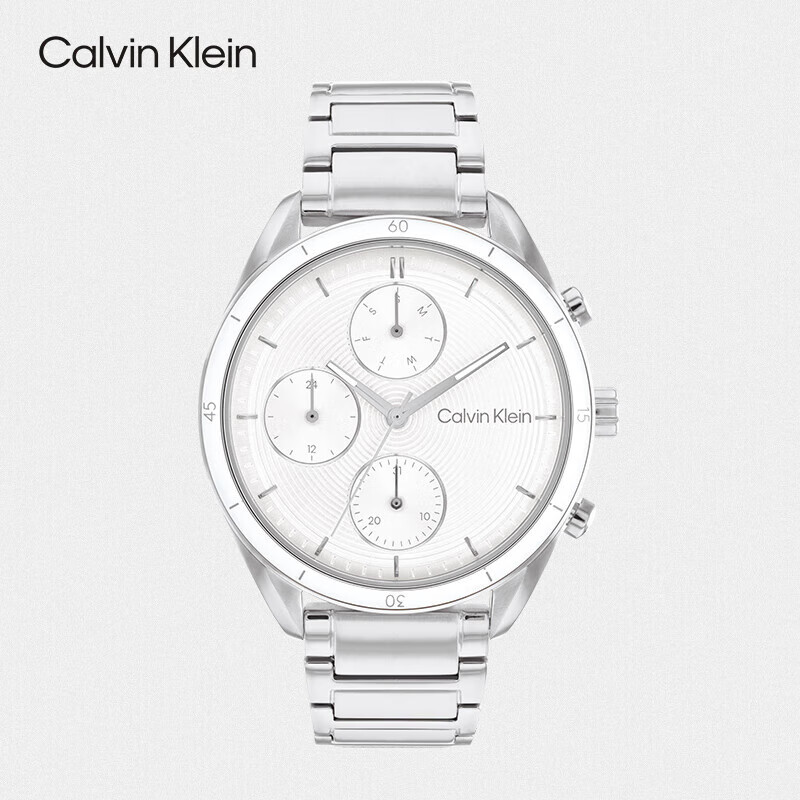 Calvin Klein CK Watch, Dynamic Steel Strap Quartz Sports Watch, Women's Wristwatch, Women's Day Gift, 25200171