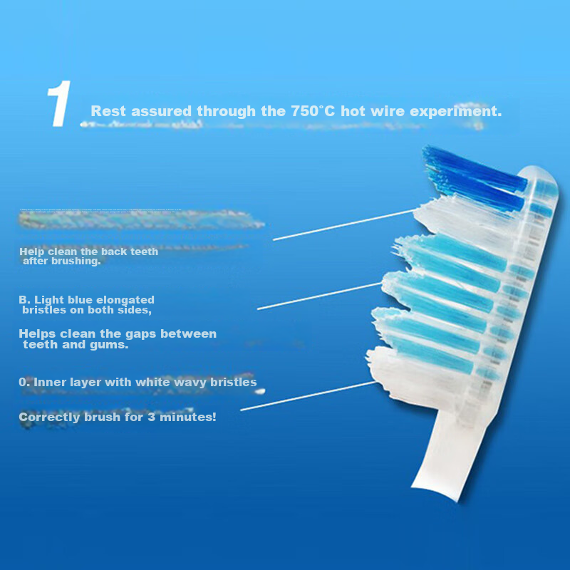 Crest Colorful Crystal Soft Bristle Gum Care Toothbrush, 3-Pack Family Pack, Gentle Cleaning Toothbrush for Adults, Flexible And Gum-Protecting