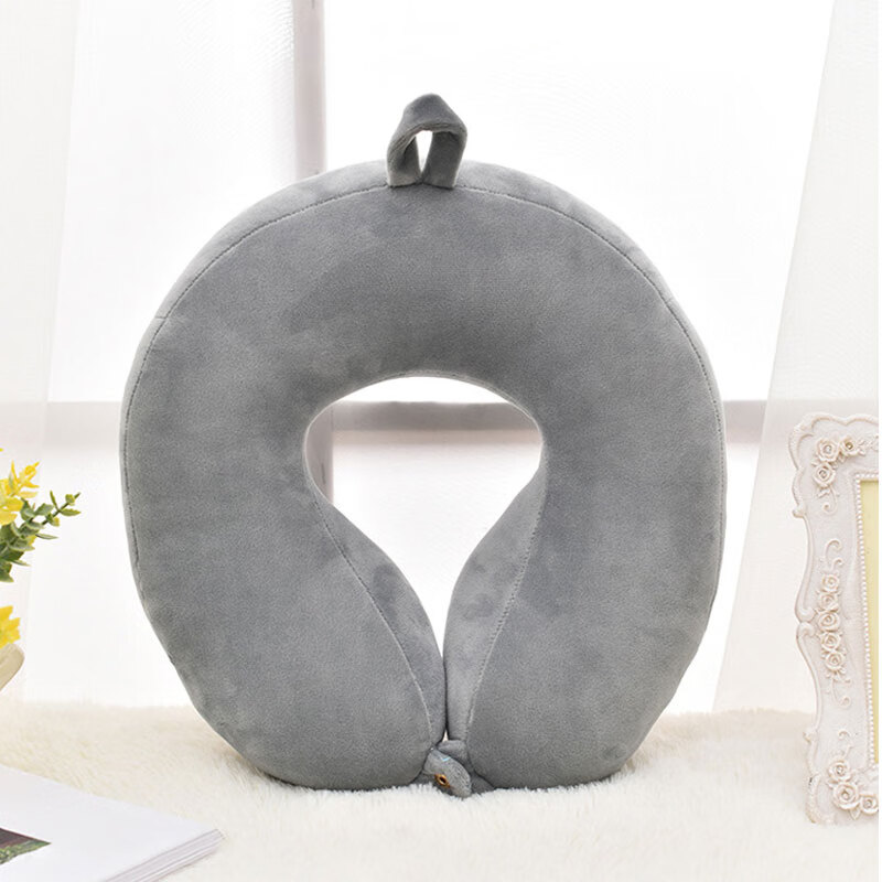 JingXun U-shaped Travel Pillow Neck Pillow Portable Travel Airplane Car Headrest Office Nap Pillow Headrest