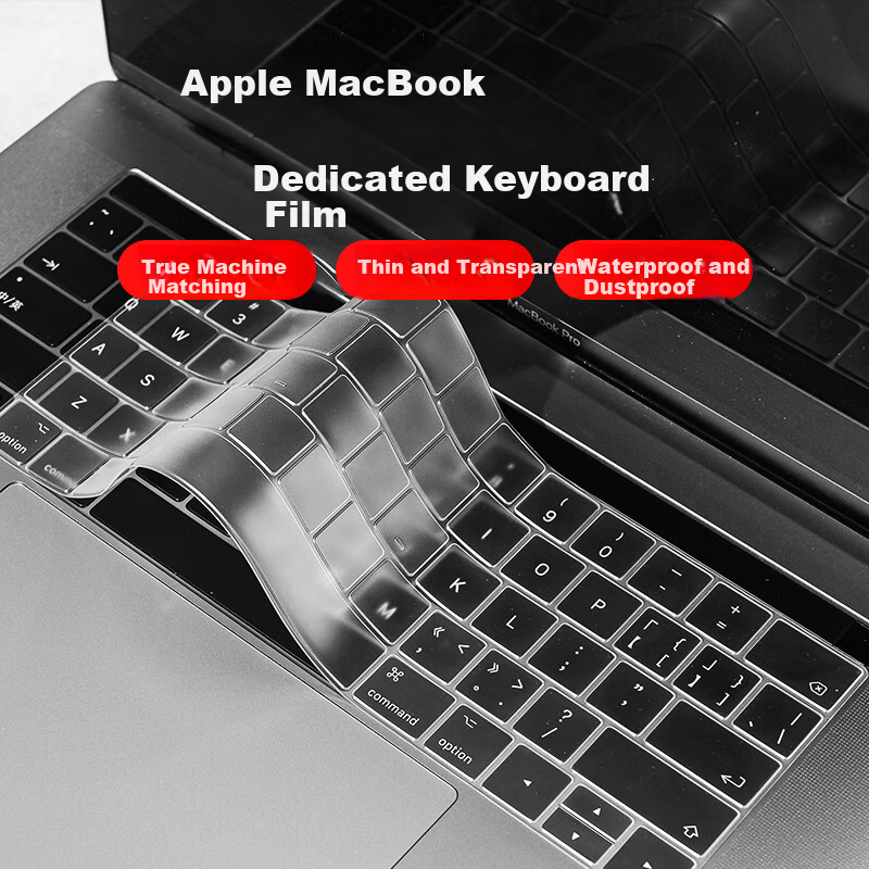 Jinling Shengbao Apple MacBook Laptop Keyboard Cover 13.6/16 inch M1/M2/M3/M4 A2681 A2779 Keyboard Protector Ultra-thin TPU Waterproof