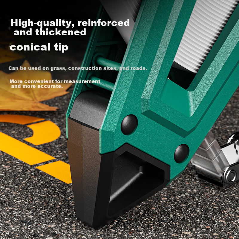 Shengda 100m Fiberglass Measuring Tape Reel Style Glass Fiber Tape Measure Reel Tape Measure Engineering Measurement Ruler