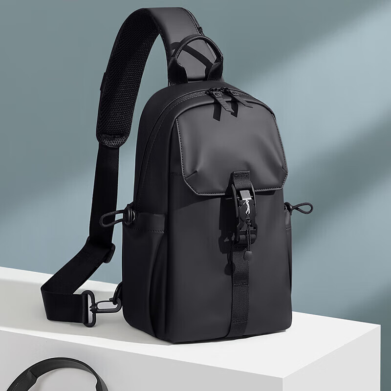 Golf Chest Bag, Men's Crossbody Bag, Large Capacity Shoulder Bag, Casual Sports Cycling Waist Pack, Lightweight Phone And IPad Bag