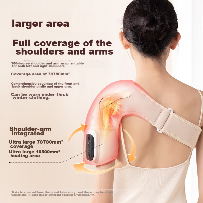 Keaiyuansu Shoulder Massager, Warm Shoulder Periarthritis, Hot Compress Therapy Device, Shoulder Massage Instrument, for Suffering from Spondylitis, Joint Pain, And Rheumatism